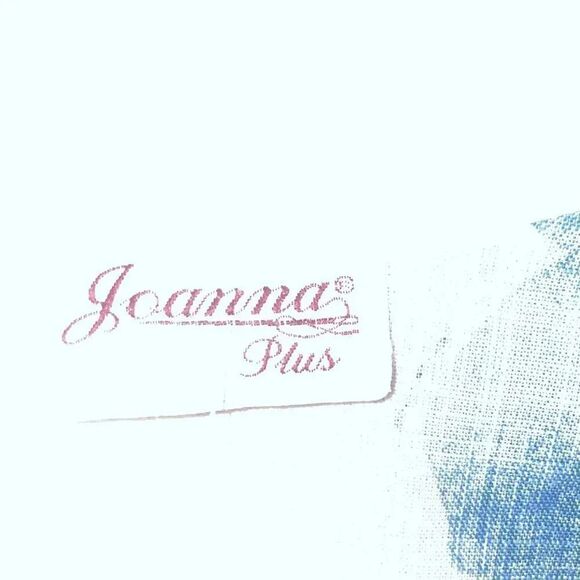 Jeanne Blue Beige Floral Linen Blend Short Sleeve Blazer Jacket - Picture 6 of 8